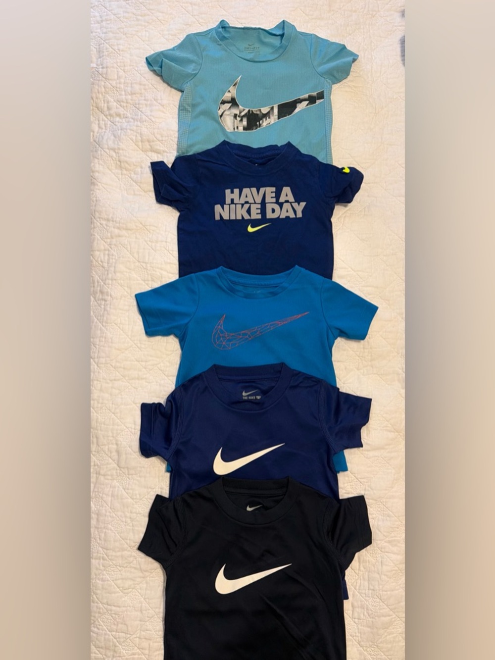 Nike dri fit shirt bundle 2t